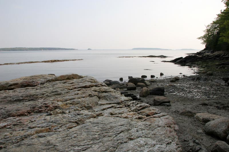 Casco Bay, looking out to the Atlantic