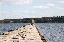 On the way to the Breakwaters Lighthouse