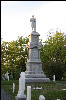 Memorial to Civil War soldiers in the town cemetary