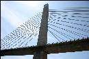 Penobscot Narrows bridge, there's an observation tower at the top