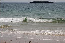 Waves breaking at Sand Beach