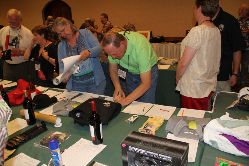 IMG_0295.JPG - We hold a silent acution as part of the fundraiser each year. We took in almost $16,000 on this alone