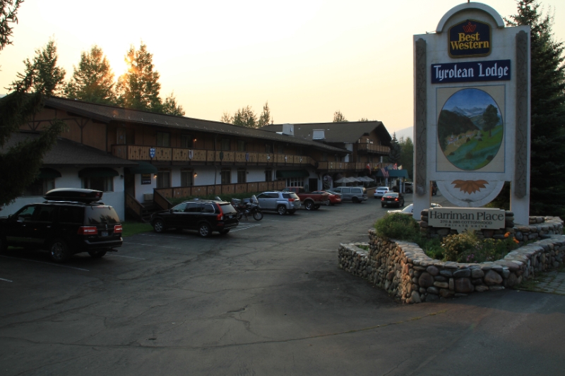 IMG_0864.JPG - We stayed in Ketchum, ID after going to Craters. You know there's money around when the municipal airport has more Gulfstreams than Cessnas. 