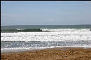 Ocean just north of Davenport, good waves