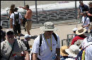 Joe and Nick headed for the seats for...