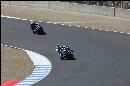 AMA SuperBike Race, Turn 4, Sighting Lap Mladin and E. Bostrom