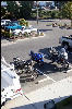 Our bikes at the ready!
