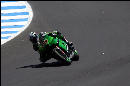 West putting in a hot lap