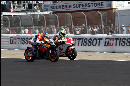 Nicky Hayden and Alex Barros