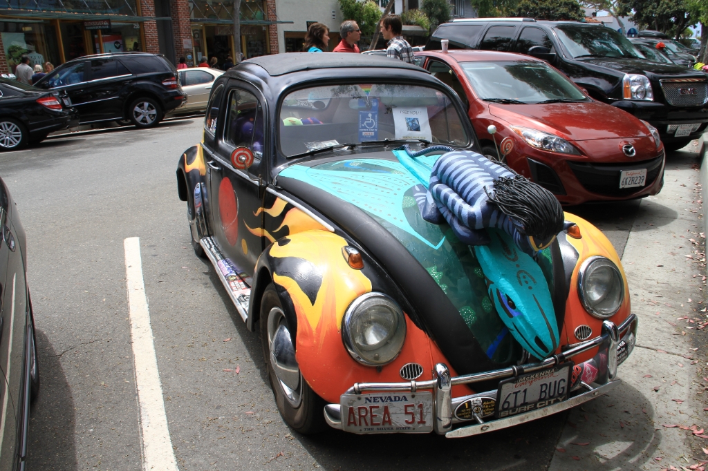 IMG_1238.JPG - Interesting art car parked downtown.