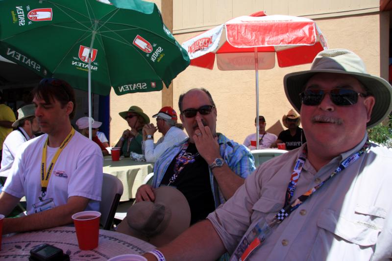 M09_4861.jpg - Nick Rob and Bob. I think Rob's nose was itching