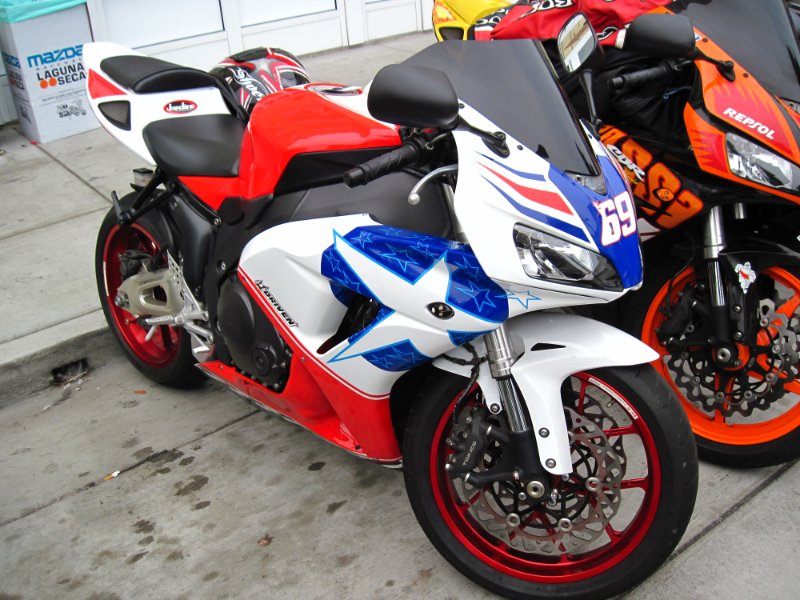 IMG_0412.JPG - Ducati 848 with special Hayden livery from last year's USGP