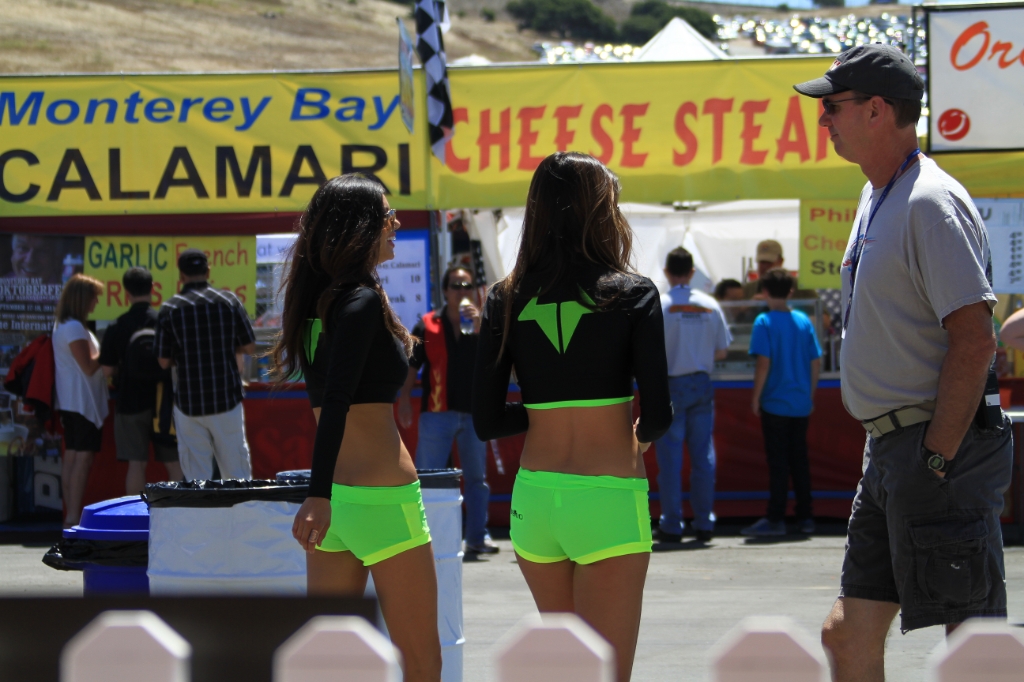 IMG_3305.JPG - Brammo girls. They should have worn something that would attract attention.
