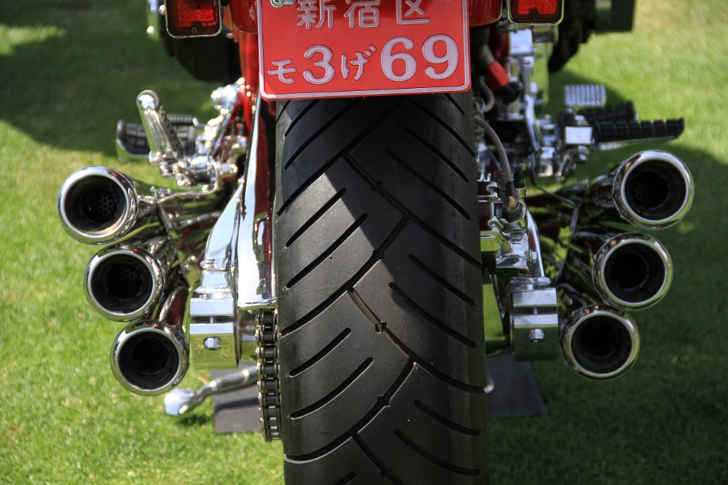 IMG_2530.JPG - The business end of a tricked out 1981 Honda CBX