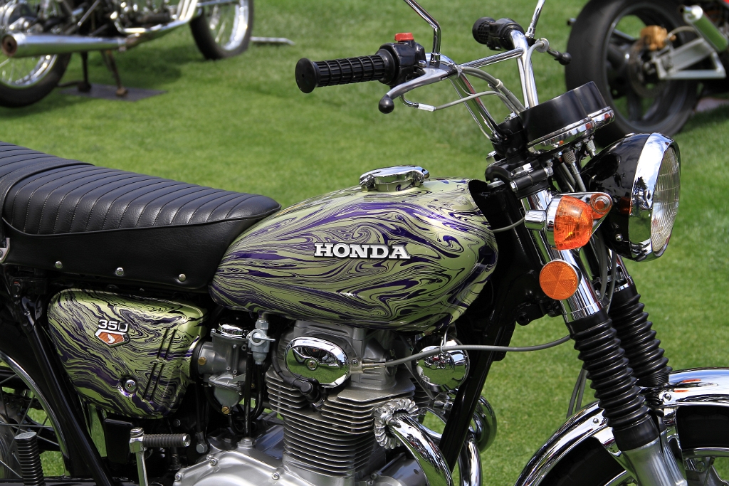 IMG_2576.JPG - 1972 Honda CL350 with factory custom Flying Dragon paint job