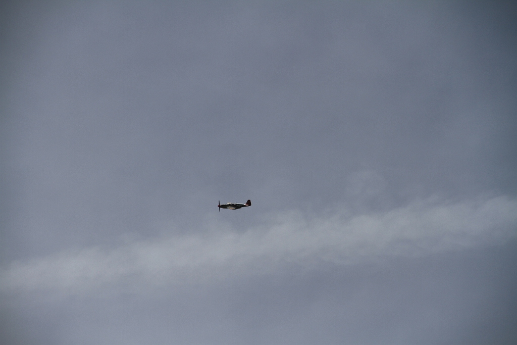 IMG_2855.JPG - P-51 Mustang that made a few passes over the event