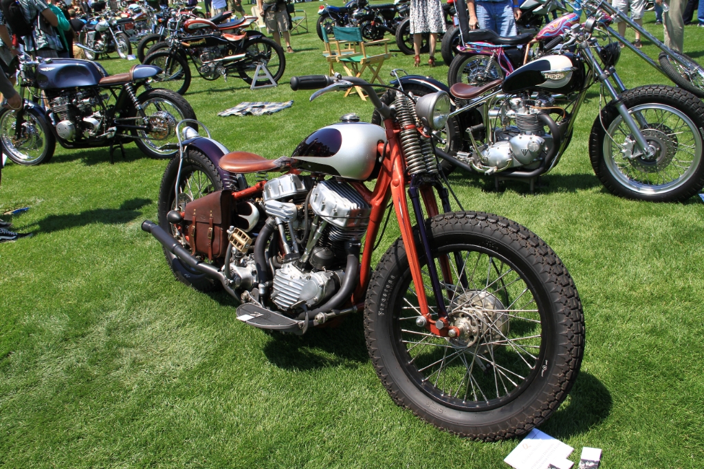 IMG_6482.JPG - 1950 Harley Panhead bobber, built on a 1935 VL frame