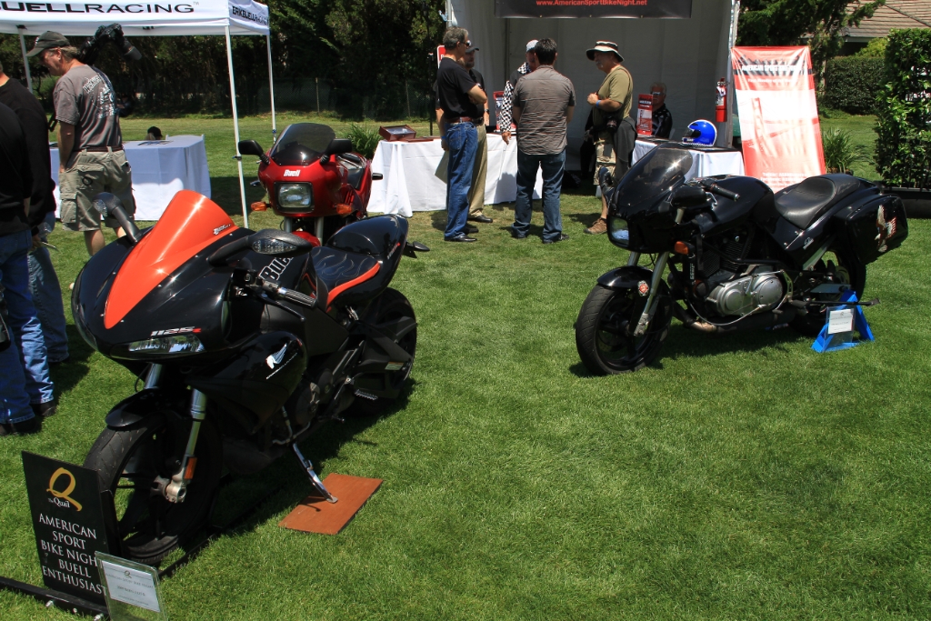 IMG_6514.JPG - 2009 Buell 1125 R with the Rotax engine, and a 1996 Buell ST2 Touring
